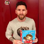 Messi con la Asociación Las Historias de Sofia