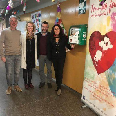 Escuelas de Sitges cardioprotegidas - "Fem-ho Junts per la Infància"